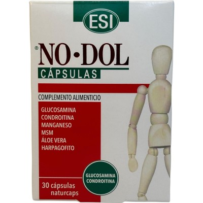 NO-DOL 30 NATURCAPS de ESI® ESI ESI-37010101 Suplementos Naturales acción Analgesica, Antiinflamatoria, malestar, dolor salud...