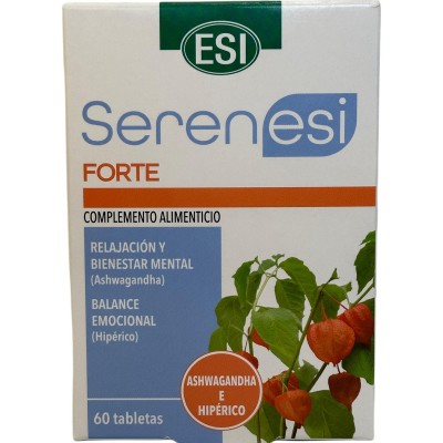 SERENESI FORTE (60 TABLETAS) de ESI ESI 03010410 Estados emocionales, ansiedad, estrés, depresión, relax salud.bio