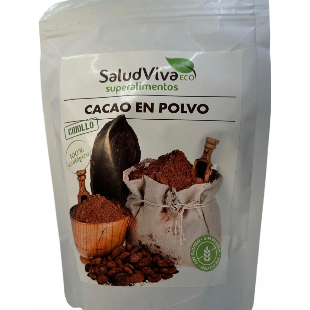Cacao en Polvo 250g BIO ECO Crudo criollo de SaludViva Salud Viva SAL-00000 Alimentación salud.bio