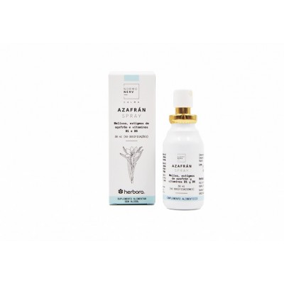 Azafrán Spray de Herbora Herbora H14101 Estados emocionales, ansiedad, estrés, depresión, relax salud.bio