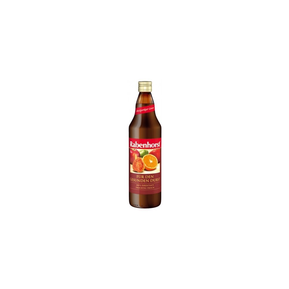 ZUMO MANZANA, NARANJA Y GUAYABA 750ml RABENHORST Rabenhorst R0109 Zumos salud.bio