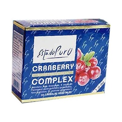 Cranberry complex 30 Cápsulas Estado Puro de Tongil Tongil M38 Bienestar urinario. Ayuda en el bienestar urinario. salud.bio