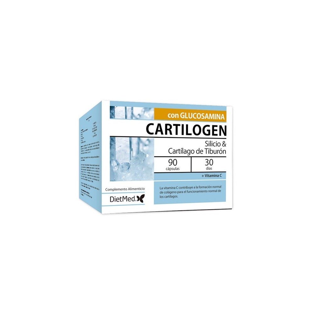Cartilogen con Cartílago de Tiburón y Silicio 90 cápsulas DietMed Dietmed 10018040122 Inicio salud.bio