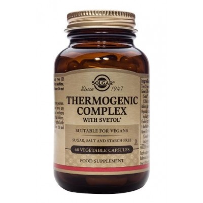 Thermogenic Complex 60 Cápsulas de Solgar Solgar 1651285 Termogénicos, Energético (Activadores Metabólicos) salud.bio