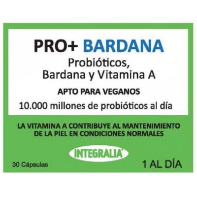 PRO+ Bardana de Integralia INTEGRALIA 534 Piel, Cabello y Uñas, Complementos y Vitaminas salud.bio