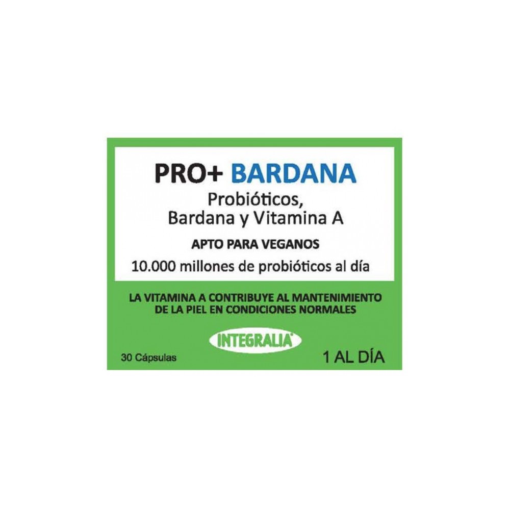PRO+ Bardana de Integralia INTEGRALIA 534 Piel, Cabello y Uñas, Complementos y Vitaminas salud.bio