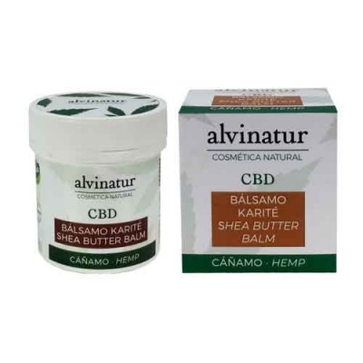 Bálsamo CBD karité y esencia de arbol de Te, de Alvinatur alvinatur bálsamo CBD karité Cosmética Natural salud.bio