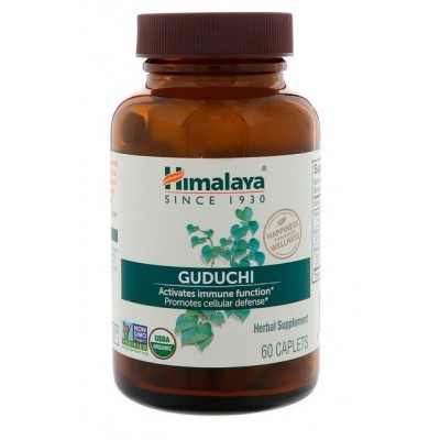 Guduchi, 60 cápsulas de Himalaya Himalaya HIM-40601 Termogénicos, Energético (Activadores Metabólicos) salud.bio