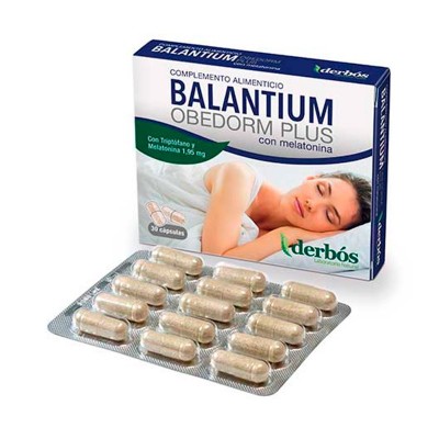 Balantium ORBEDORM Plus 30 cápsulas de derbós Derbós DER-15168 insomnio y descanso salud.bio