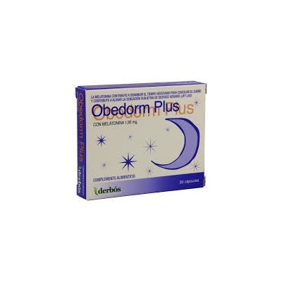 Balantium ORBEDORM Plus 30 cápsulas de derbós Derbós DER-15168 insomnio y descanso salud.bio