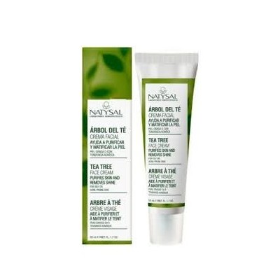 Crema Facial Arbol del Té Tea Tree de Natysal Natysal 13432 Cosmética Natural salud.bio