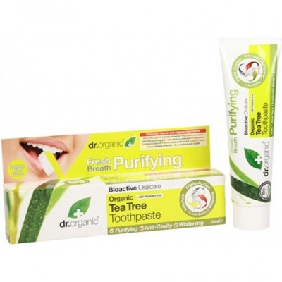 Pasta Dental Árbol del té de Dr.Organic Doctor Organic DR00153A Dentrificos , Pasta de Dientes salud.bio