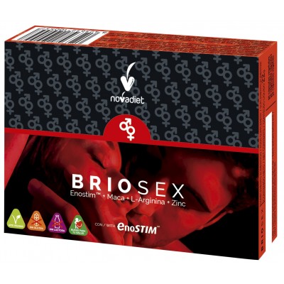 Briosex de Novadiet Novadiet 10055 Libido hombre y mujer salud.bio