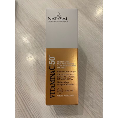 Crema de Vitamina C con dosificador de Natysal Natysal 13607 Cosmética Natural salud.bio