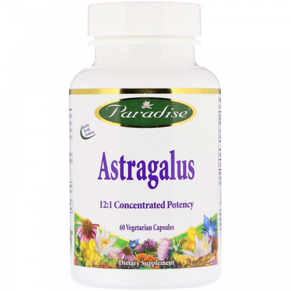 Astragalo (Astragalus) espectro completo activo 12:1 extracto de Paradise labs Paradise  Sistema inmunitario salud.bio