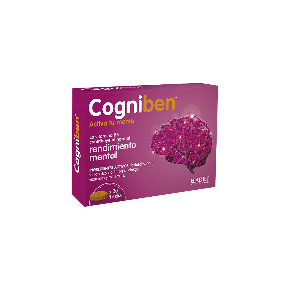 Cogniben activa tu mente de eladiet  8420101215813 Ayuda Funcion Celebral salud.bio