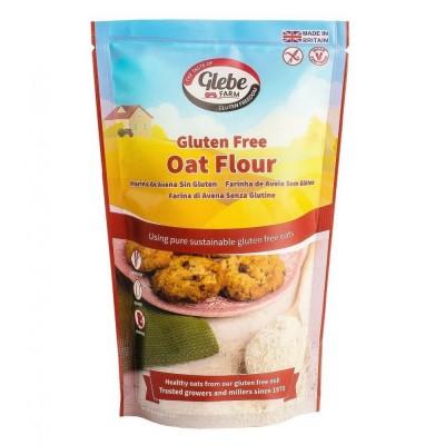 Harina de Avena sin Gluten Glebe Farm ECO 300g Glebe Farm 3315010198 Cereales y Harinas salud.bio