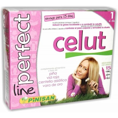 Celut (line Perfec) 15 viales de Pinisan Pinisan MYC-00073 Quemagrasas y similares salud.bio