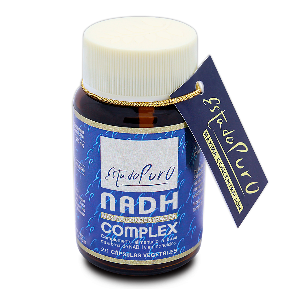 NADH Complex 20 cápsulas Vegetales de Estado Puro (Tongil) Tongil M49 Antioxidantes salud.bio