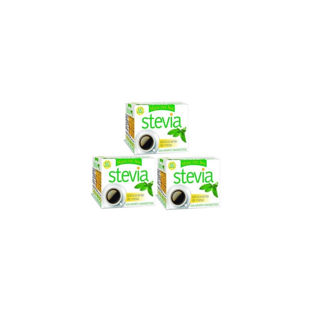 Stevia edulcorante de mesa 60 sobres Hijas del sol de Ynsadiet Ynsadiet 0780015553 Edulcorantes salud.bio