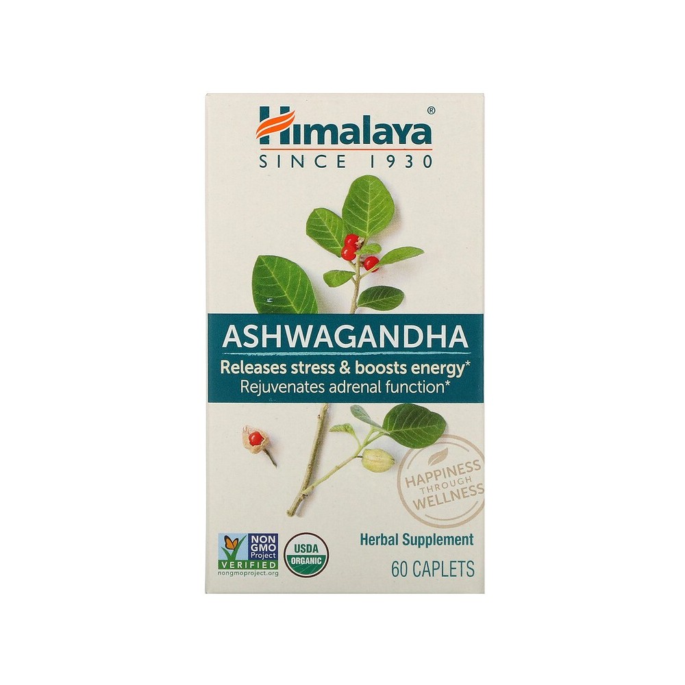 Ashwagandha (Withania somnifera) root extract , 60 Comprimidos de Himalaya Himalaya HIM-40101 Estados emocionales, ansiedad, ...