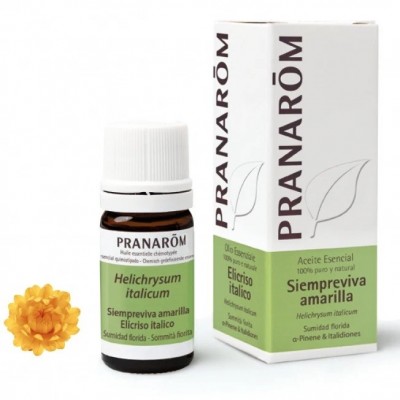 Siempreviva Amarilla Aceite Esencial Natural Quimiotipado de Pranarôm Pranarom 227313 Acéites esenciales salud.bio