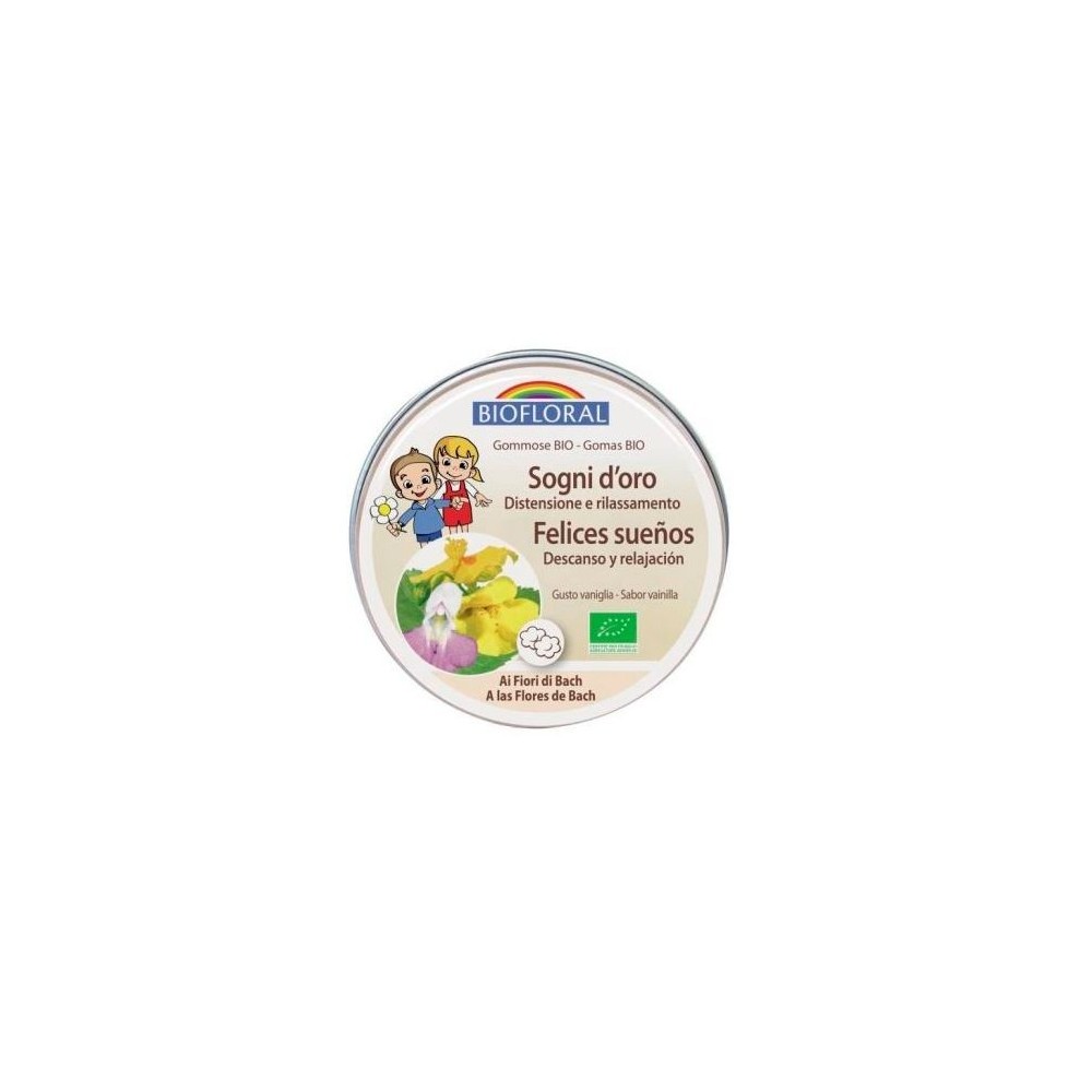 Gominolas Felices Sueños BIO (con flores de Bach) Artesania Agricola, S.A. BF004621 Flores de Bach salud.bio
