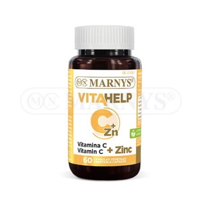 Vitamina C + Zinc 500mg/25mg Línea VITAHELP de Marnys Marnys MN811 Antioxidantes salud.bio