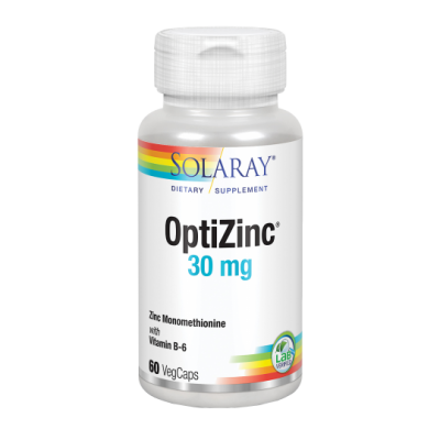 Optizinc® -60 VegCaps. Apto para veganos de Solaray SOLGAR 4707 Sistema inmunitario salud.bio