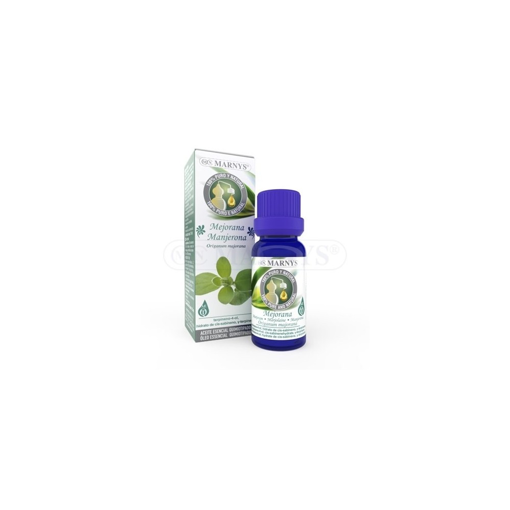Aceite Esencial de Mejorana Quimiotipado de MARNYS Marnys AA016 Aceites esenciales uso interno salud.bio
