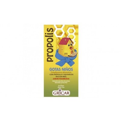 PRÓPOLIS Gotas NIÑOS (50 ML) de Herbofarm Herbofarm GRI39697 Sistema inmunitario salud.bio