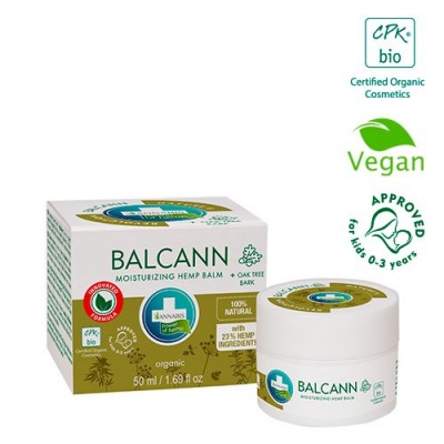 BALCANN HEMP BALM – Bálsamo orgánico de cáñamo para piel atópica de Annabis Annabis productos Naturales  2001-80 Cosmética Na...