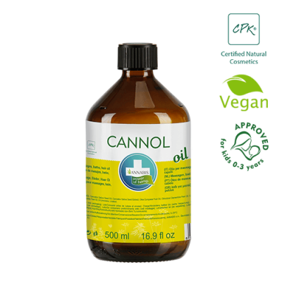 CANNOL – Aceite de Cáñamo Hidratante Multiusos Masaje, Baño y Cabello de Annabis Annabis productos Naturales  2010-100 Cosmét...