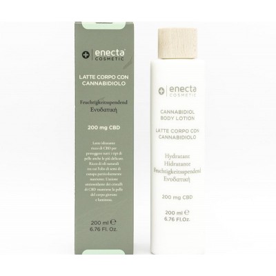 Loción Hidratante Corporal con CBD (200 mg) de enecta enecta 1004 Cosmética Natural salud.bio