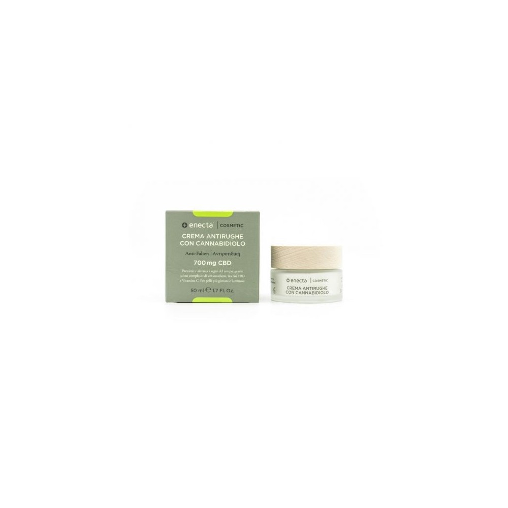 Crema Facial Antiarrugas Con CBD (700 mg) de enecta enecta 1005 Cosmética Natural salud.bio