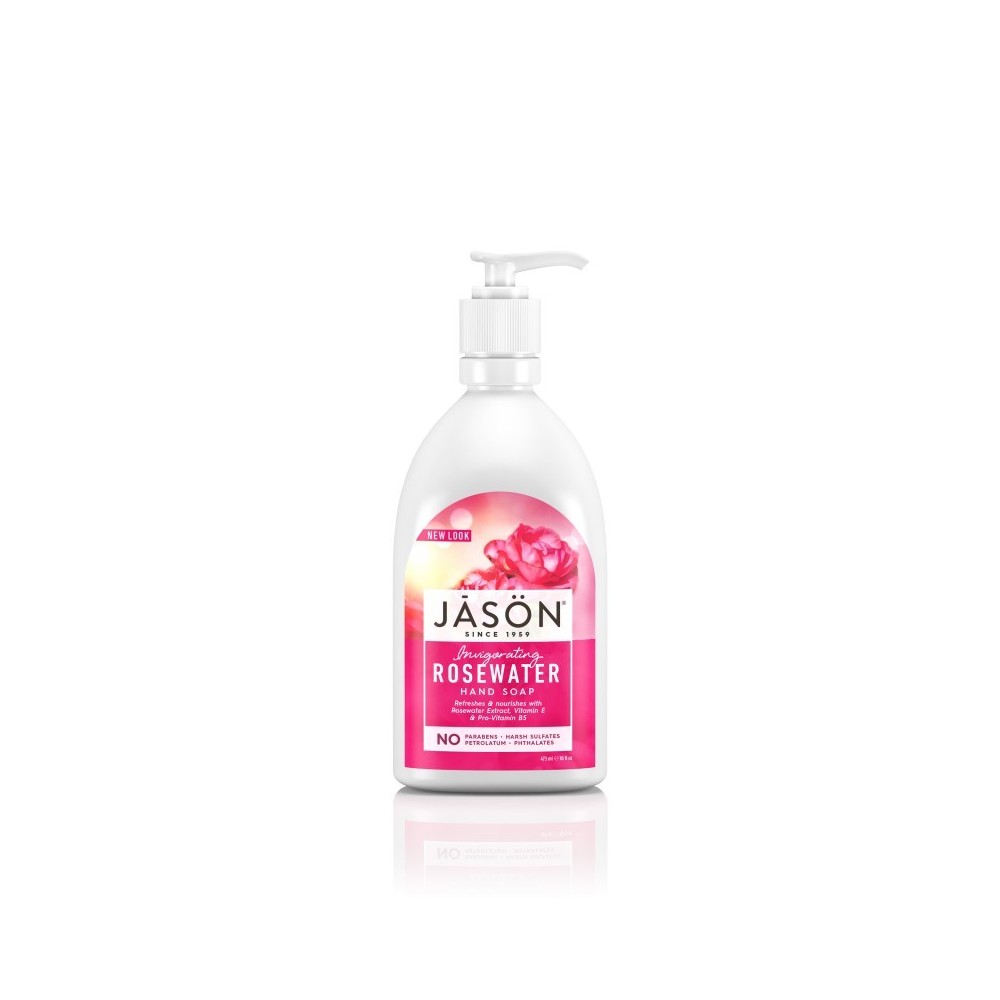 Jasön Gel de manos Agua de Rosas 473ml JASÖN 300145 Jabones y Geles Naturales salud.bio