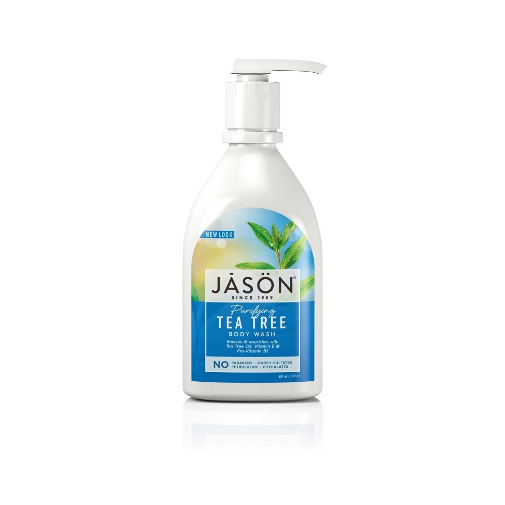 Jasön Gel de ducha de Arbol del Té 887ml JASÖN 300163 Jabones y Geles Naturales salud.bio