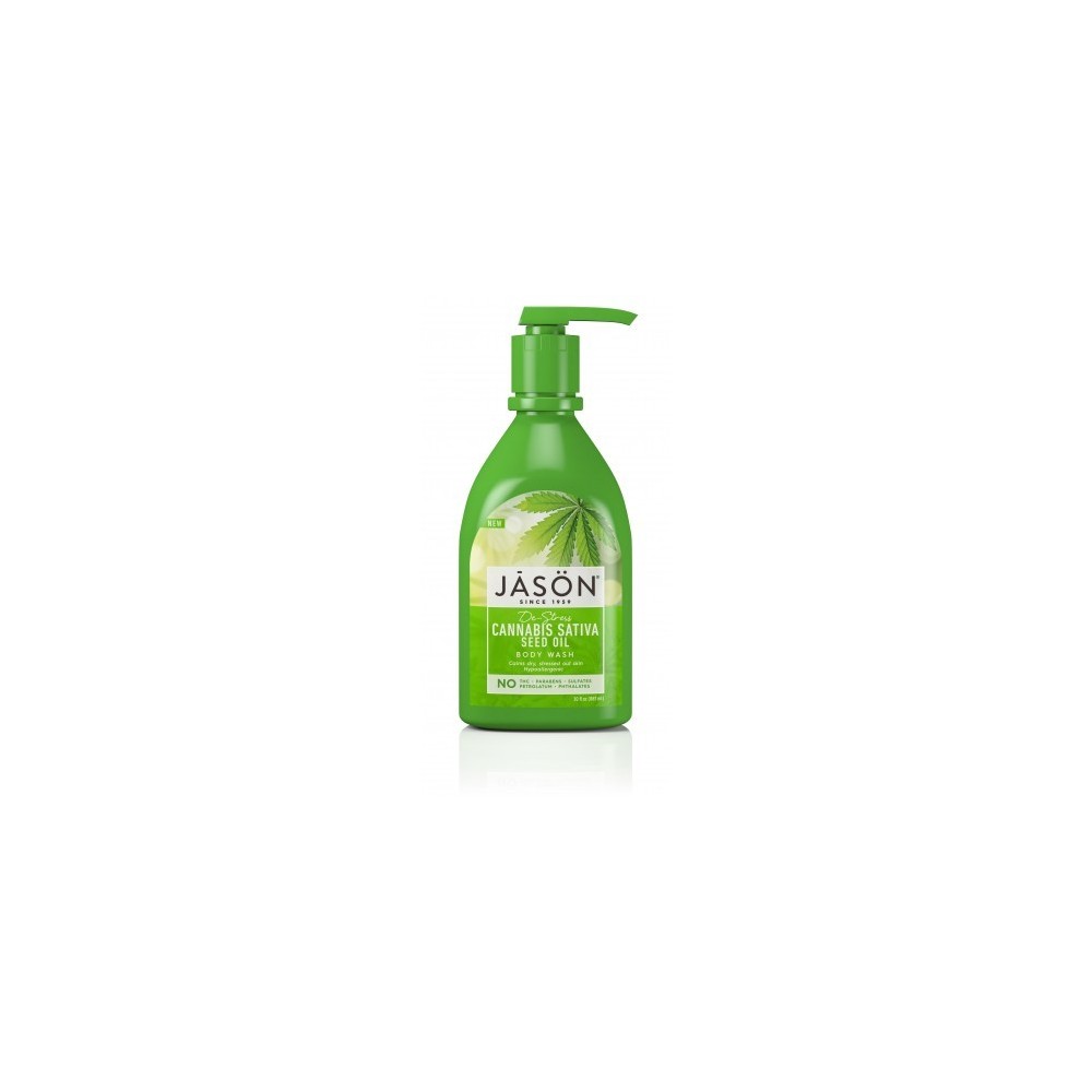 Jasön Gel de ducha de Cannabis Sativa 887ml JASÖN 300159 Jabones y Geles Naturales salud.bio