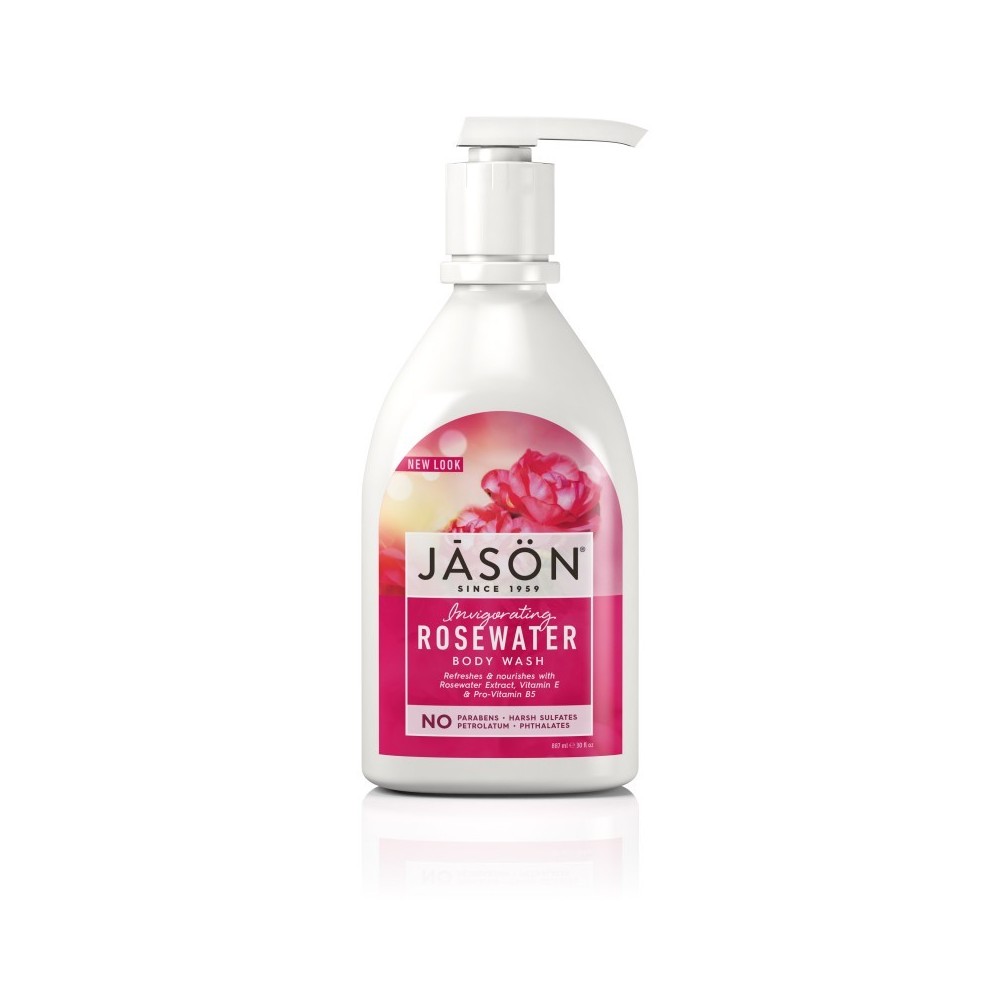 Jasön Gel de ducha Agua de Rosas 887ml JASÖN 300162 Jabones y Geles Naturales salud.bio