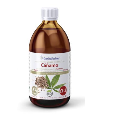 Aceite Vegetal CÁÑAMO (Cannabis sativa) de Esential´aroms INTERSA 51114 Aceites naturales salud.bio
