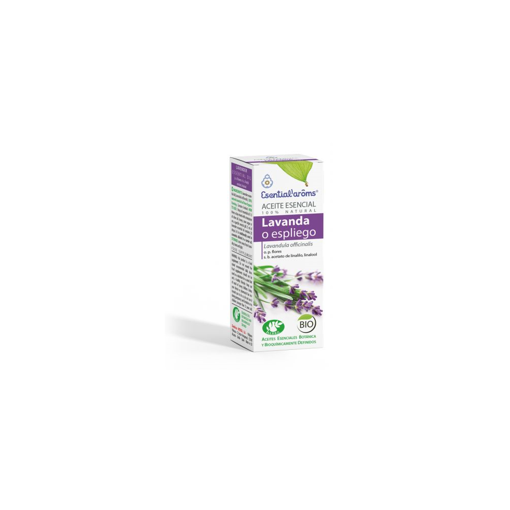 Lavanda Aceite Esencial Natural Quimiotipado 10 ml. de Esential'aroms INTERSA 50369 Acéites esenciales salud.bio