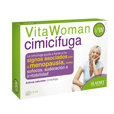 VitaWoman CIMICÍFUGA 60 comp. de Eladiet Eladiet PA.WOM.CIM.12 Menopausia salud.bio