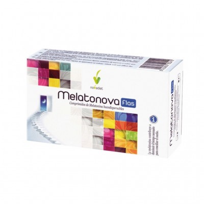 Melatonova flas Melatonina de 1.9mg de Novadiet Novadiet 10041 insomnio y descanso salud.bio
