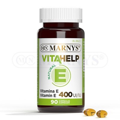 Vitamina E 400 UI Línea VITAHELP de Marnys Marnys MN809 Vitaminas y Minerales salud.bio