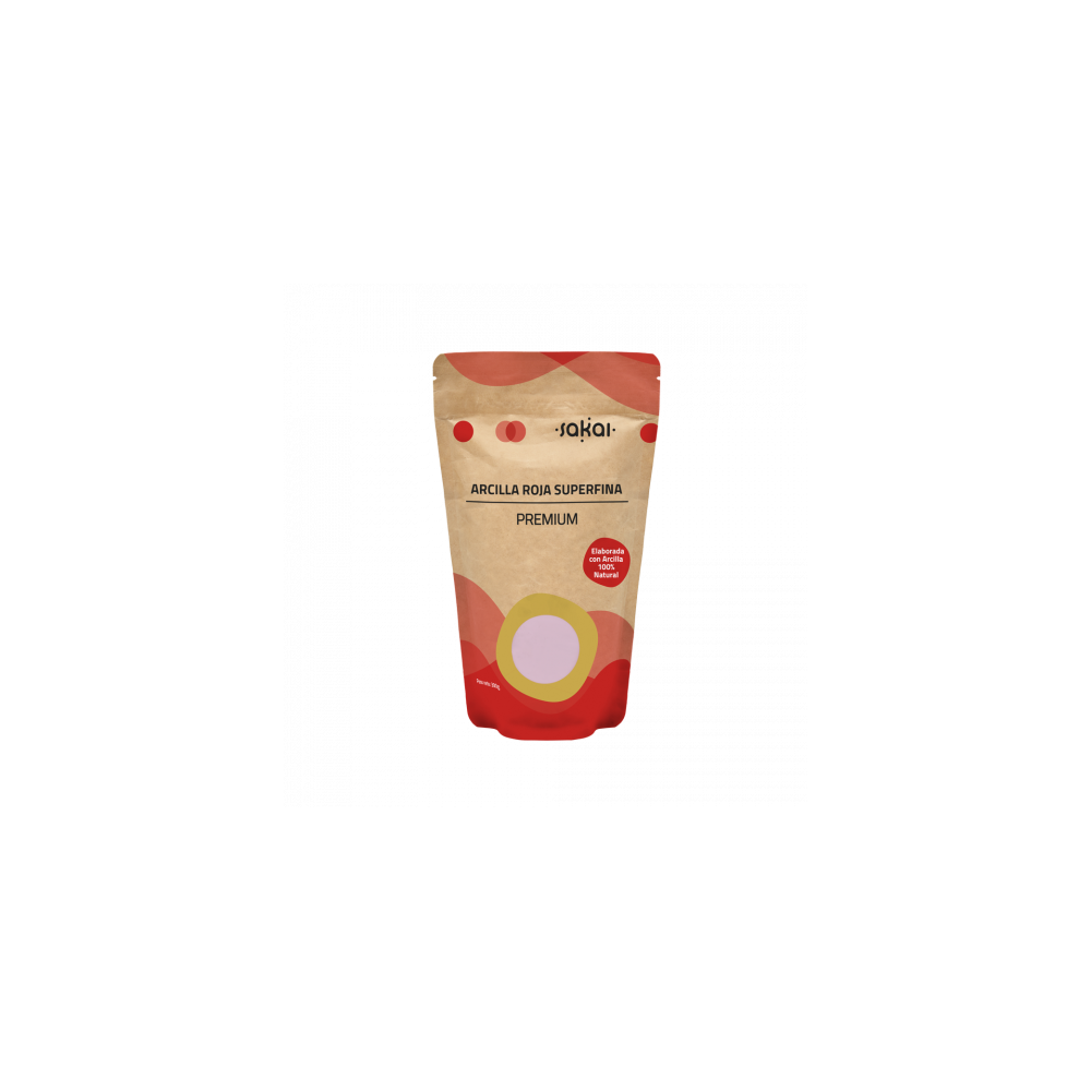 Arcilla Roja Superfina Premium de Sakai Sakai laboratorios 8423245230209 Cosmética Natural salud.bio