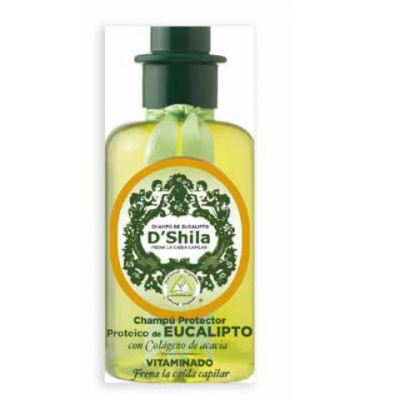 Champú Proteico de Eucalipto 300ml de D´Shila D´Shila 5011050300 Cosmética Natural salud.bio