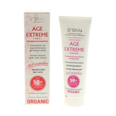 Tratamiento Crema Age extreme Maximum SPF+50 de D´Shila D´Shila 5016200060 Cosmética Natural salud.bio
