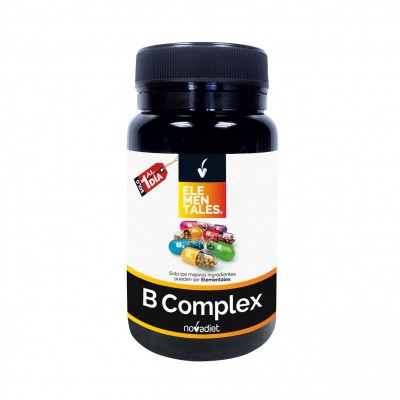 Vitamina B Complex (elementales) de Novadiet Novadiet 53528 Vitamina B salud.bio