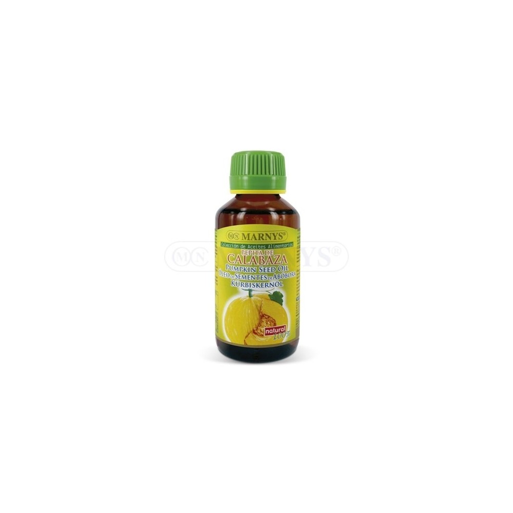 Aceite puro de Pepita de Calabaza 125ml Alimentario de MARNYS Marnys AP107 Aceites naturales salud.bio