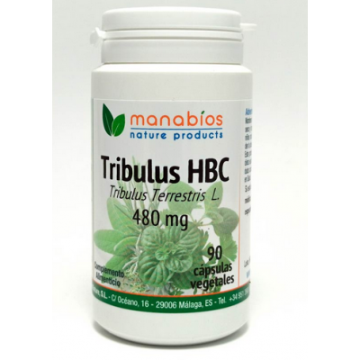 Tribulus Terrestre 90 Cápsulas Veg 480mg 90% Saponinas de Manabios Manabios 111543 Suplementos Deportivos (Complementos Alime...